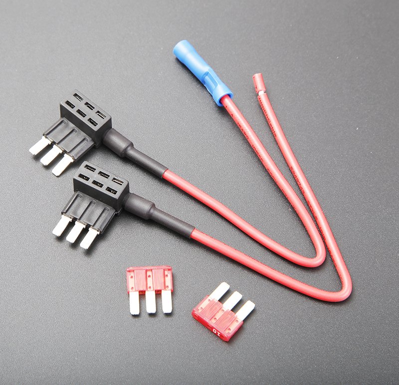 三腳插片保險絲取電器，MICRO3取電器 FKY-05